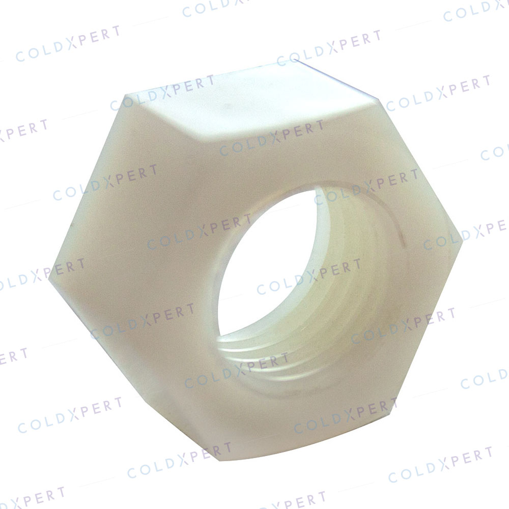 Tuerca hex. termoplástica M16, nylon 6