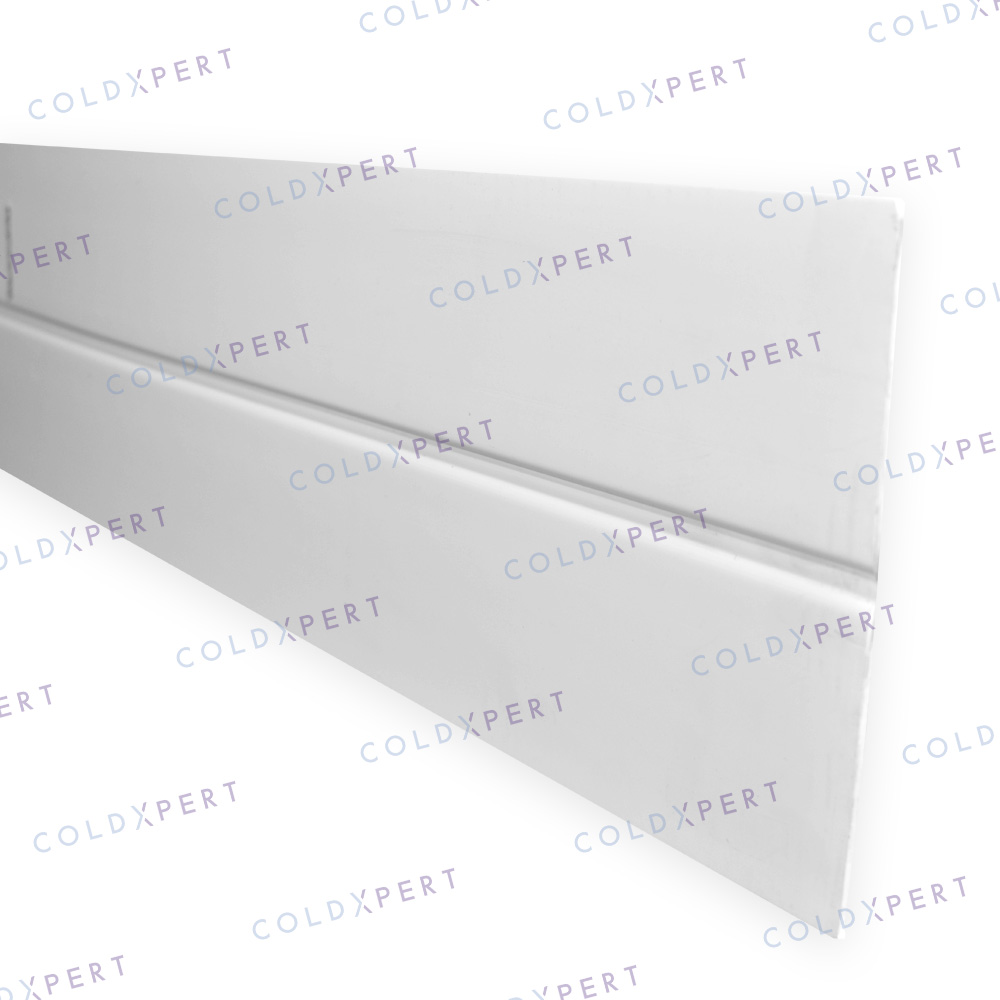 Perfil angular flexible de 80x80mm L=4000 Ral 9010