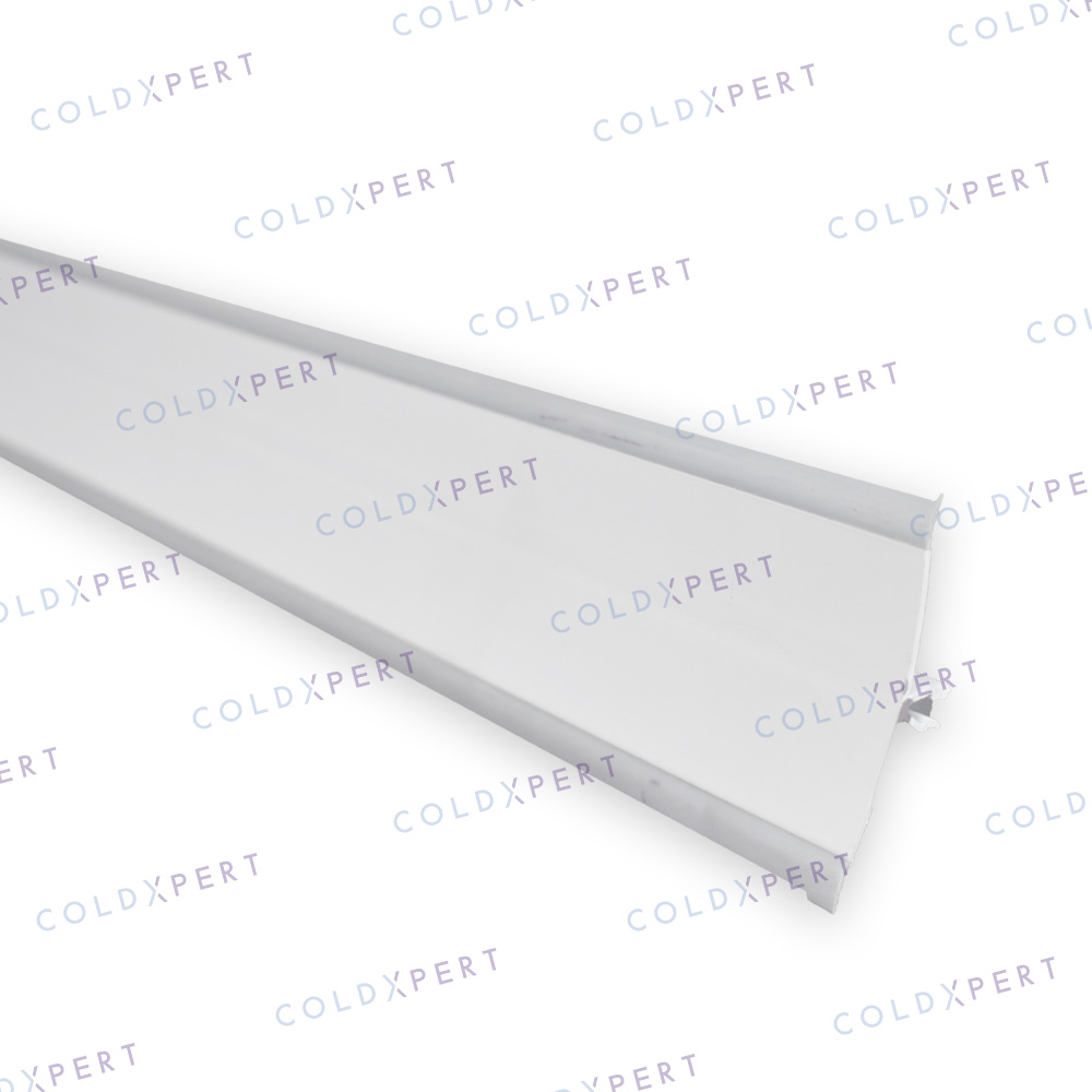 Curva sanitaria pequeña en PVC con labios flexibles - RAL 9010