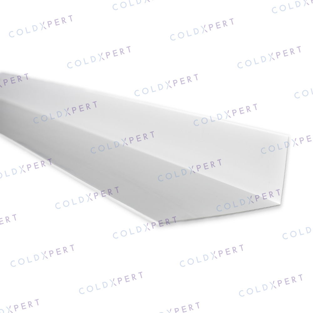 Perfil "L" en PVC 100 x 50 x2 mm L=4000 - blanco neutro