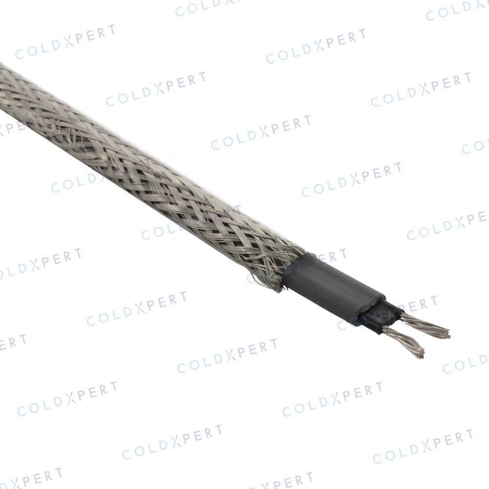 FLEXTRACE Cable autoregulante para refrigeración 30W/m a 10°C @ 120V con malla de cobre estañado