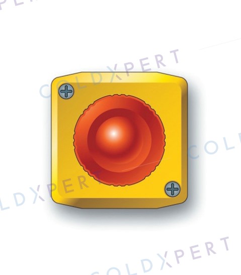 Botonera de emergencia iluminada para ECP APE 03