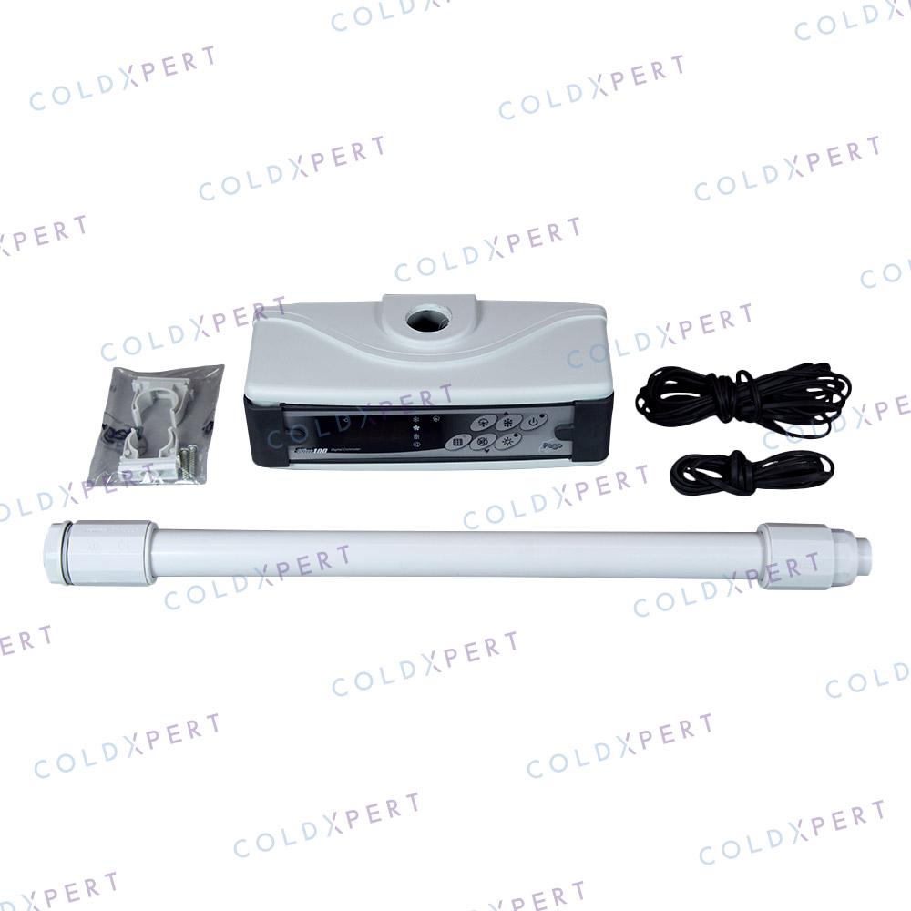 Kit completo de control para cámara de 4 rel‚  2 sondas NTC  con gabinete a 220V, hasta 1 HP