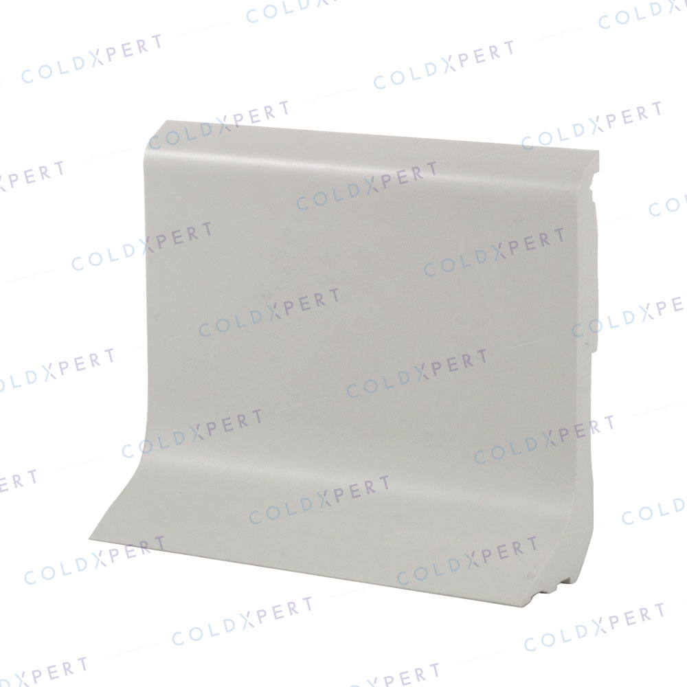 Zoclo sanitario PVC rigido  "Full core" 2000 x 80 x 30 mm