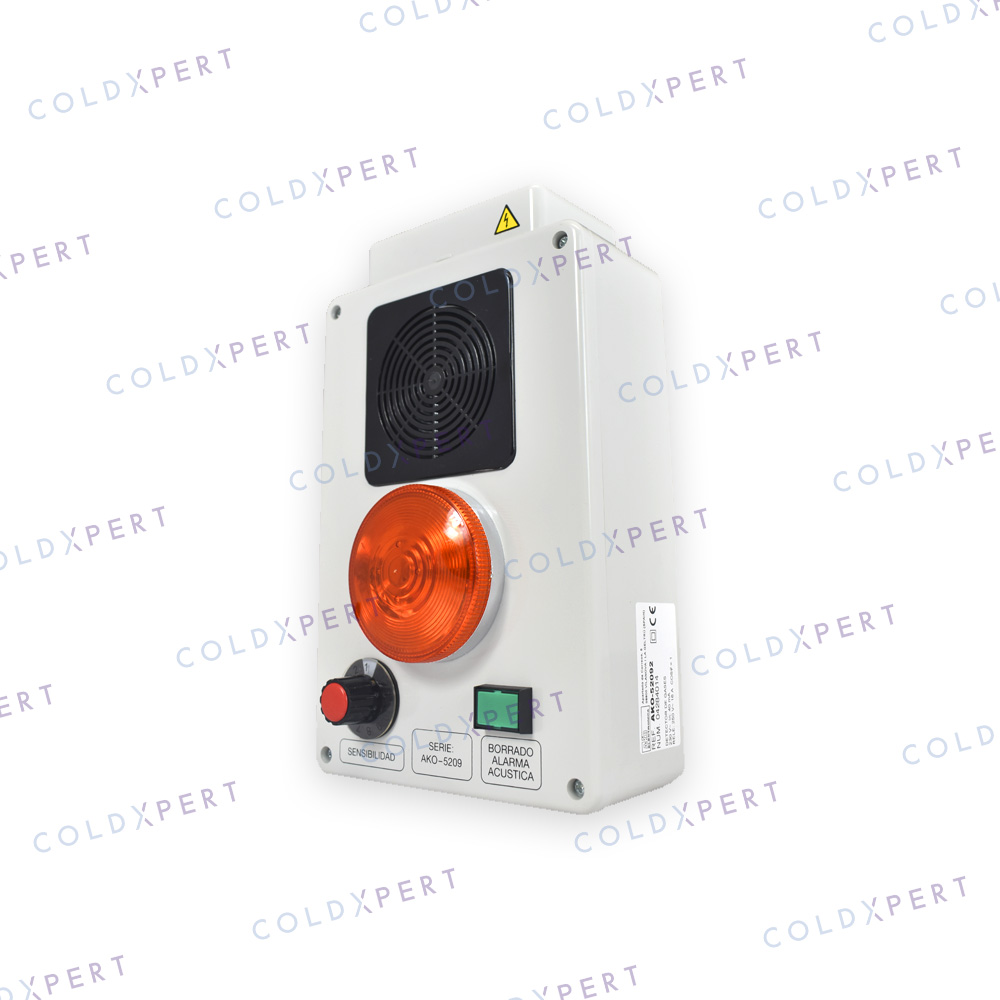 Alarma de teclera de gases, conexión permanente